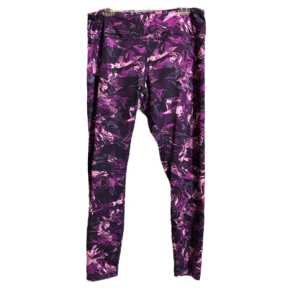 Women’s Reebok Purple Athletic Yoga Exercise Pants Size XL